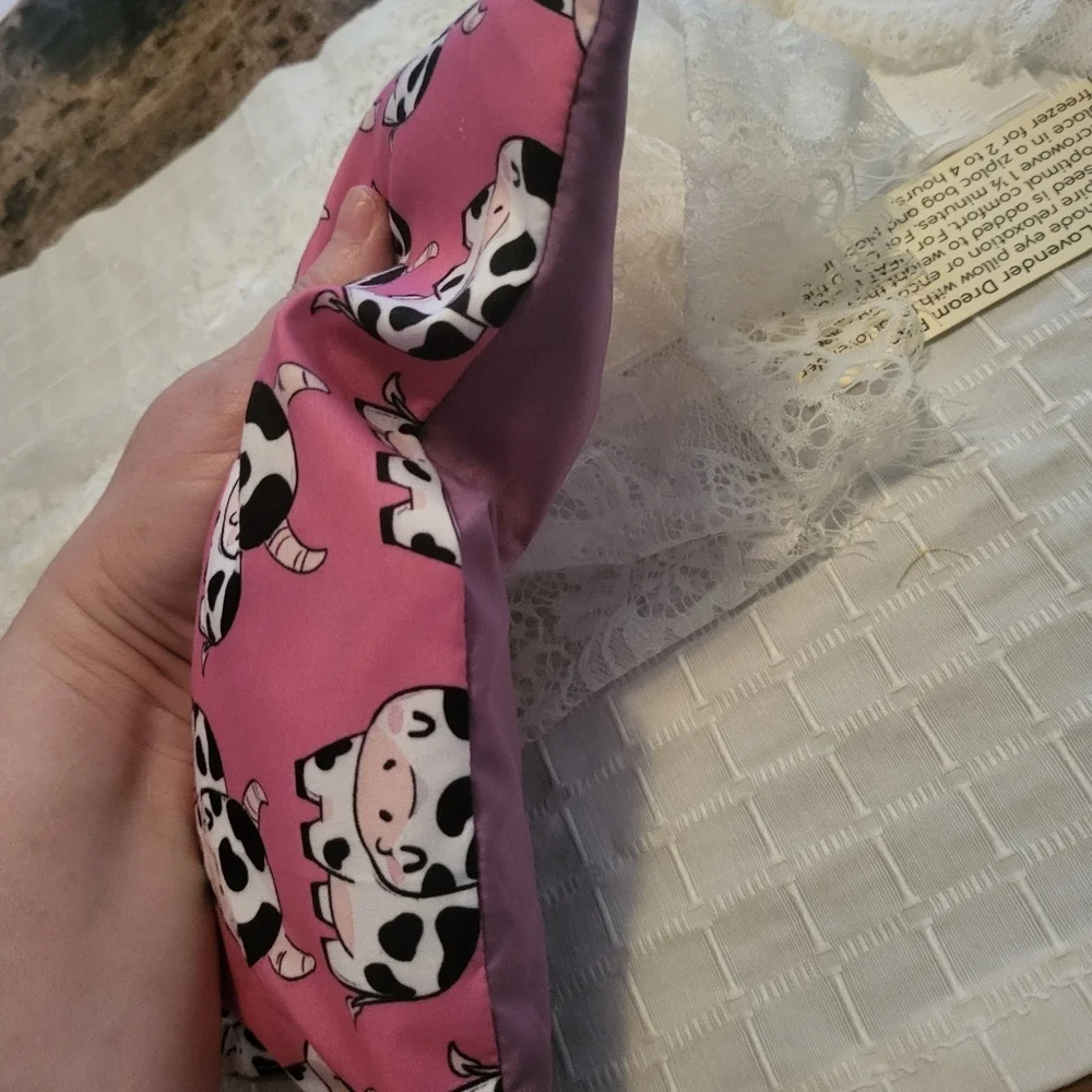 Lavender Dream/Eye Pillow Cow Print